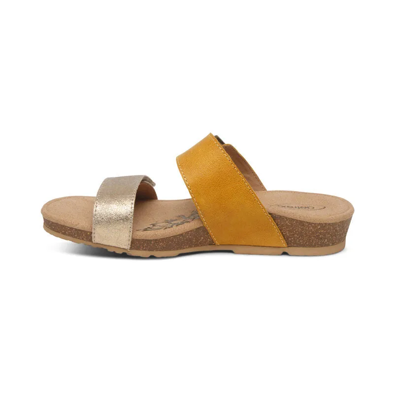 Aetrex Women's Daisy Sandal - Sunflower SC547