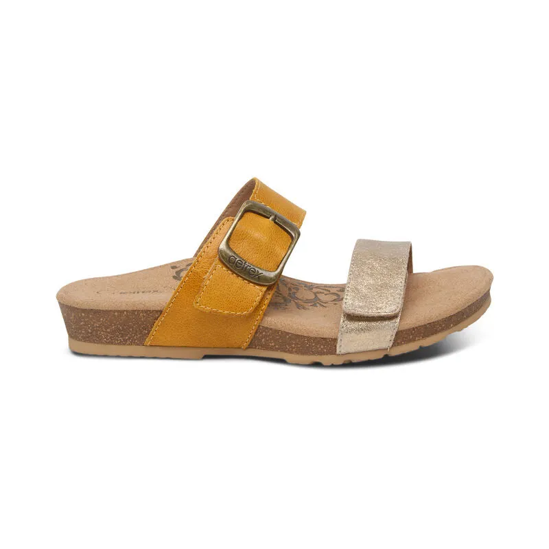 Aetrex Women's Daisy Sandal - Sunflower SC547