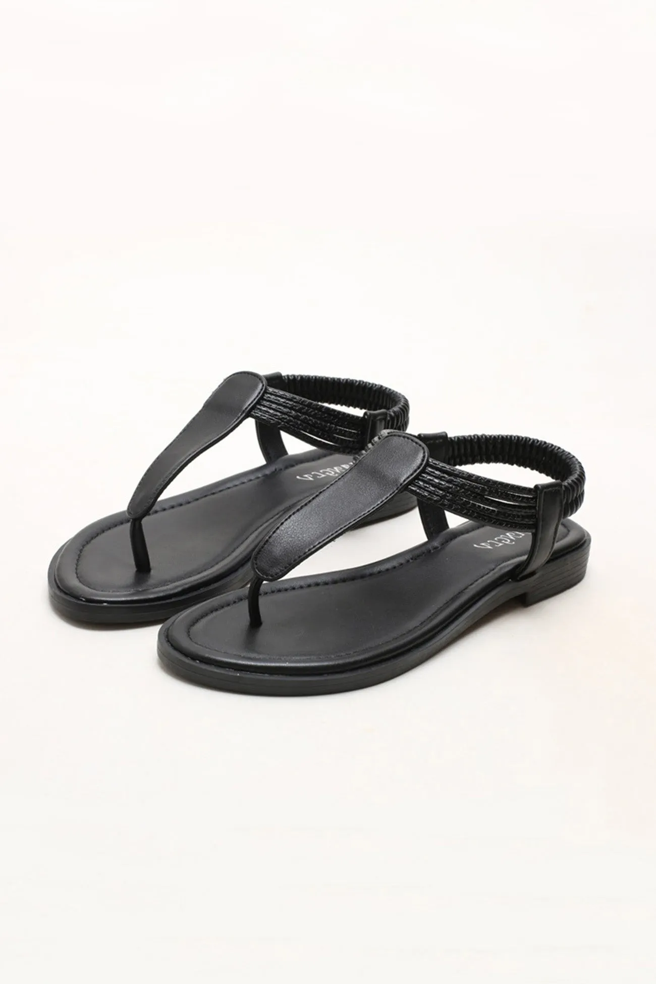 Amozae-Bohemia Peep Toe Thong Sandals