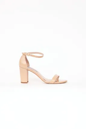 Beige Patent Nearly Nude Sandal