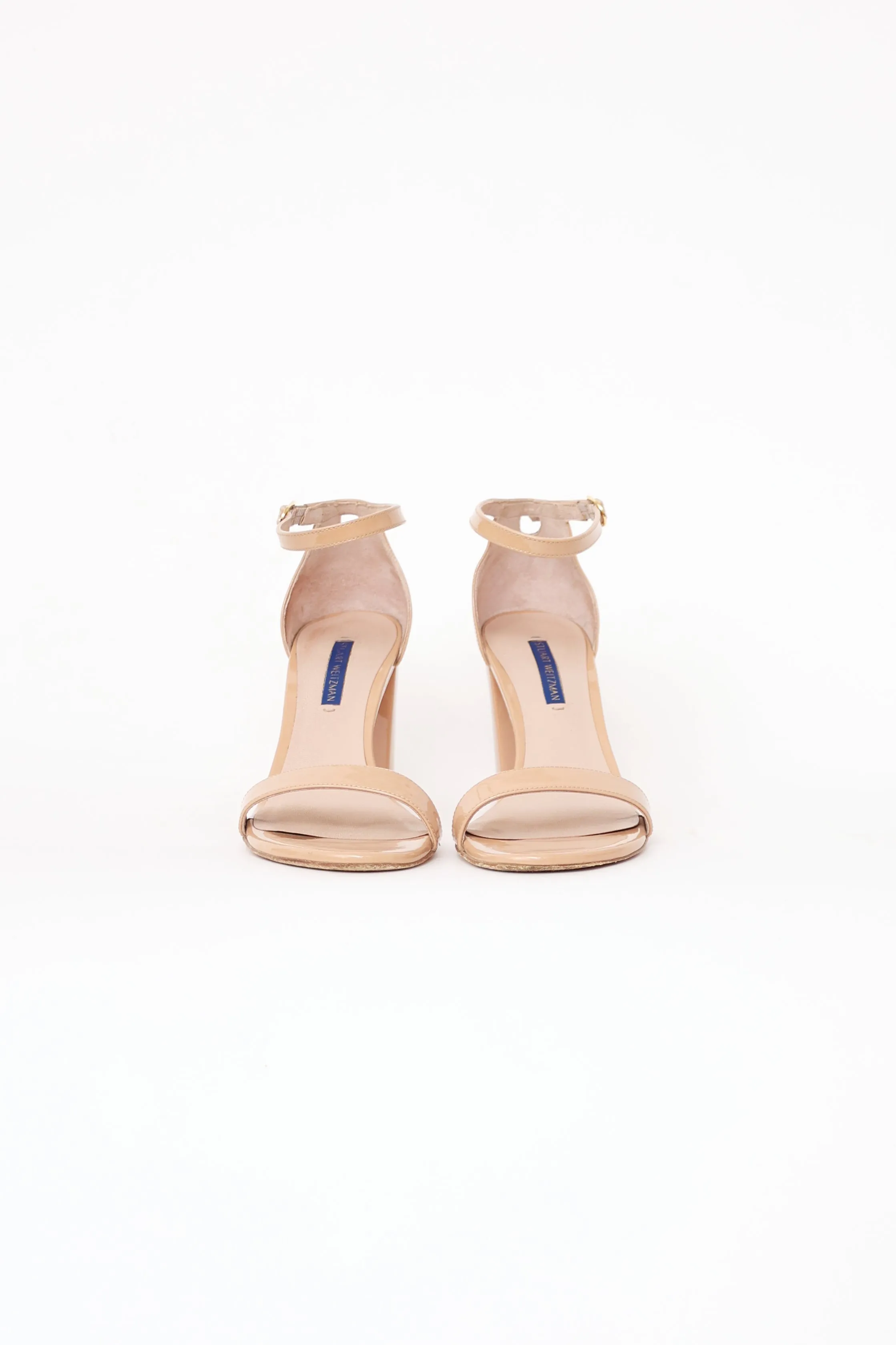 Beige Patent Nearly Nude Sandal