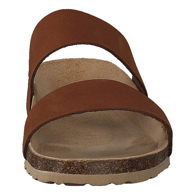 Biabetricia Twin Strap Sandal Cognac 2