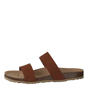 Biabetricia Twin Strap Sandal Cognac 2