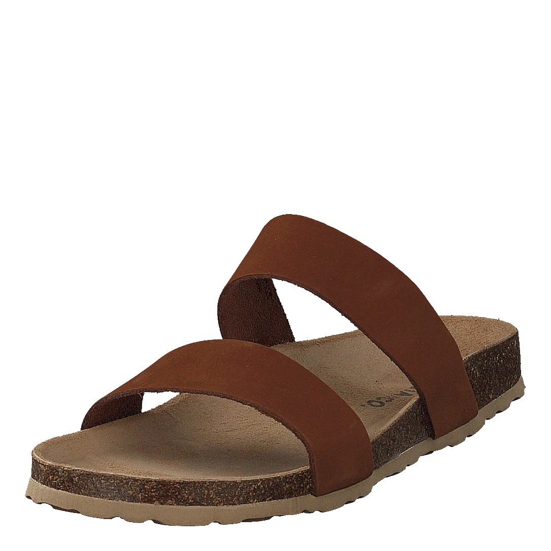 Biabetricia Twin Strap Sandal Cognac 2