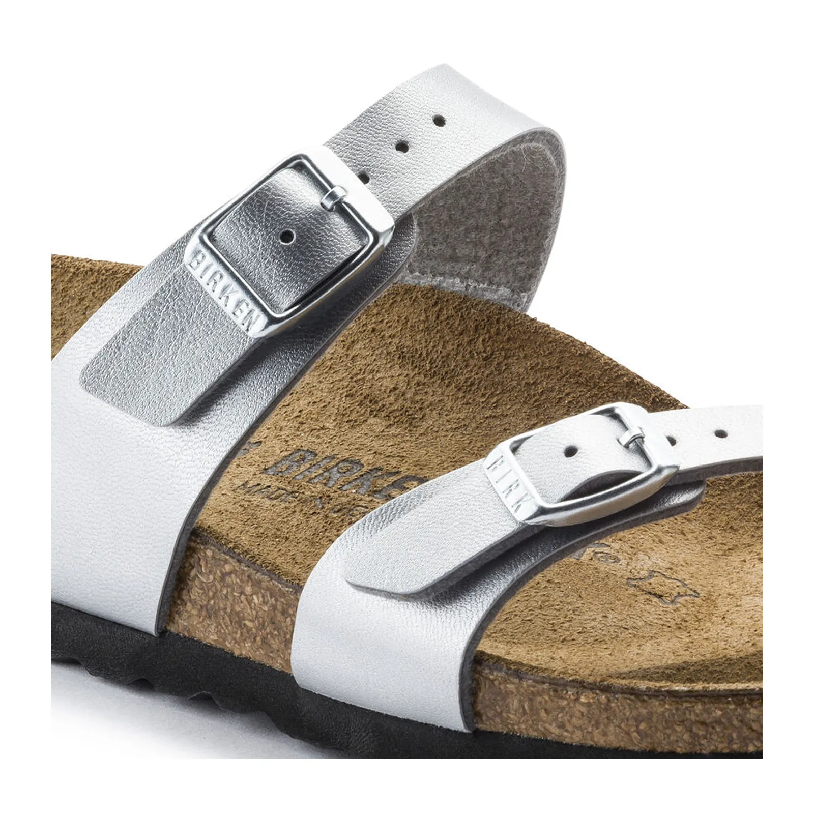 Birkenstock Mayari Sandal (Women) - Silver Birko-Flor