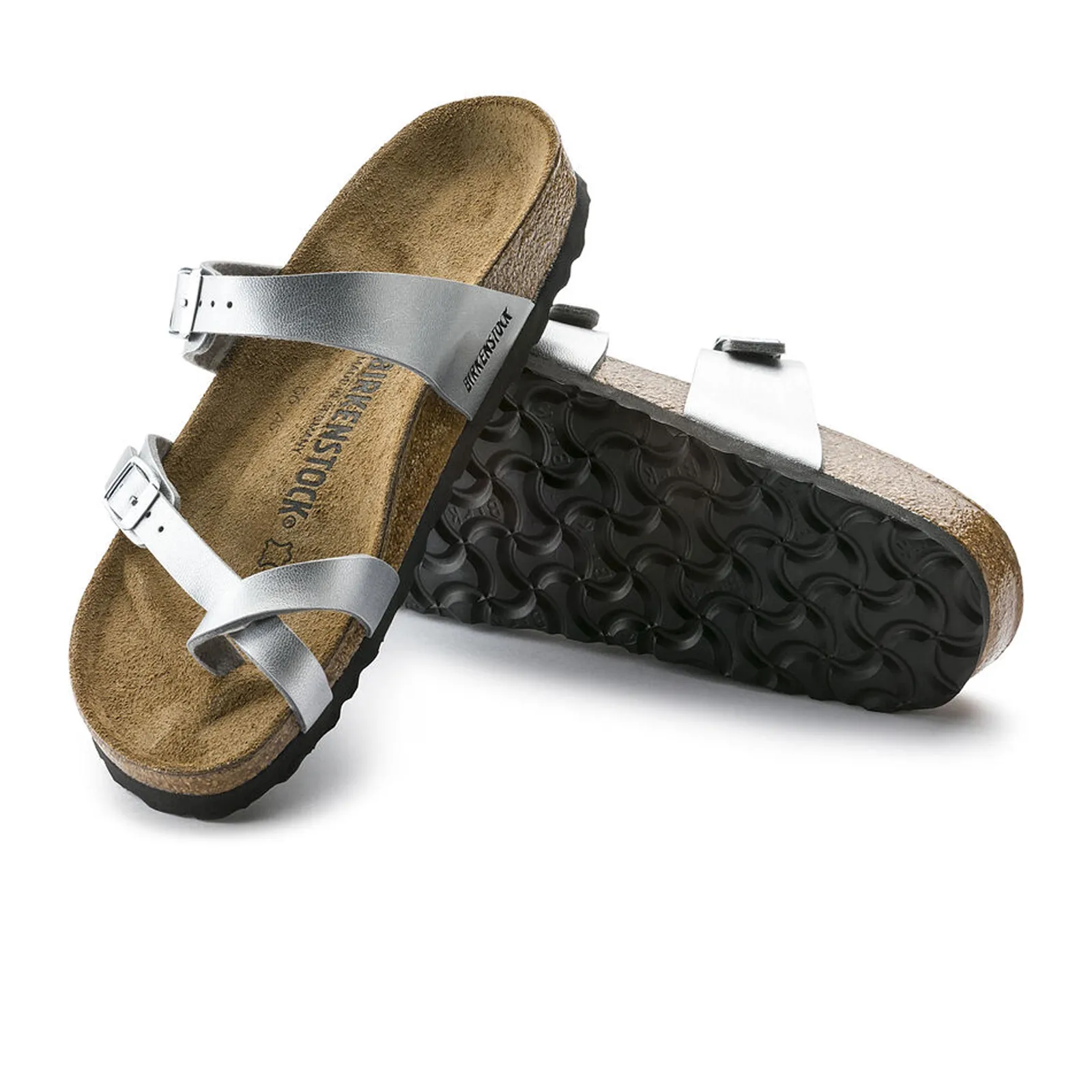 Birkenstock Mayari Sandal (Women) - Silver Birko-Flor