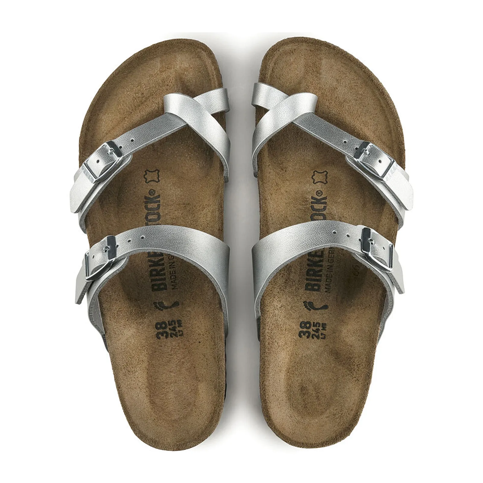 Birkenstock Mayari Sandal (Women) - Silver Birko-Flor