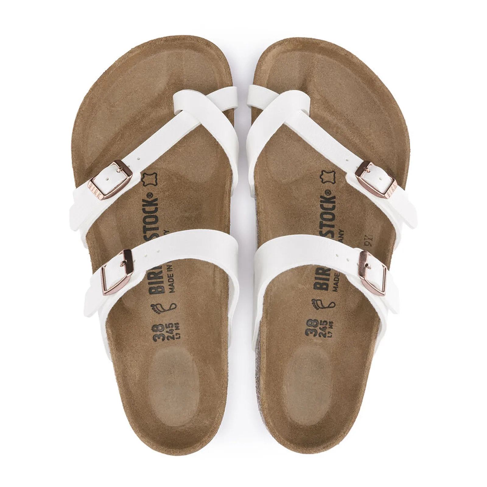 Birkenstock Mayari Sandal (Women) - White Birko-Flor