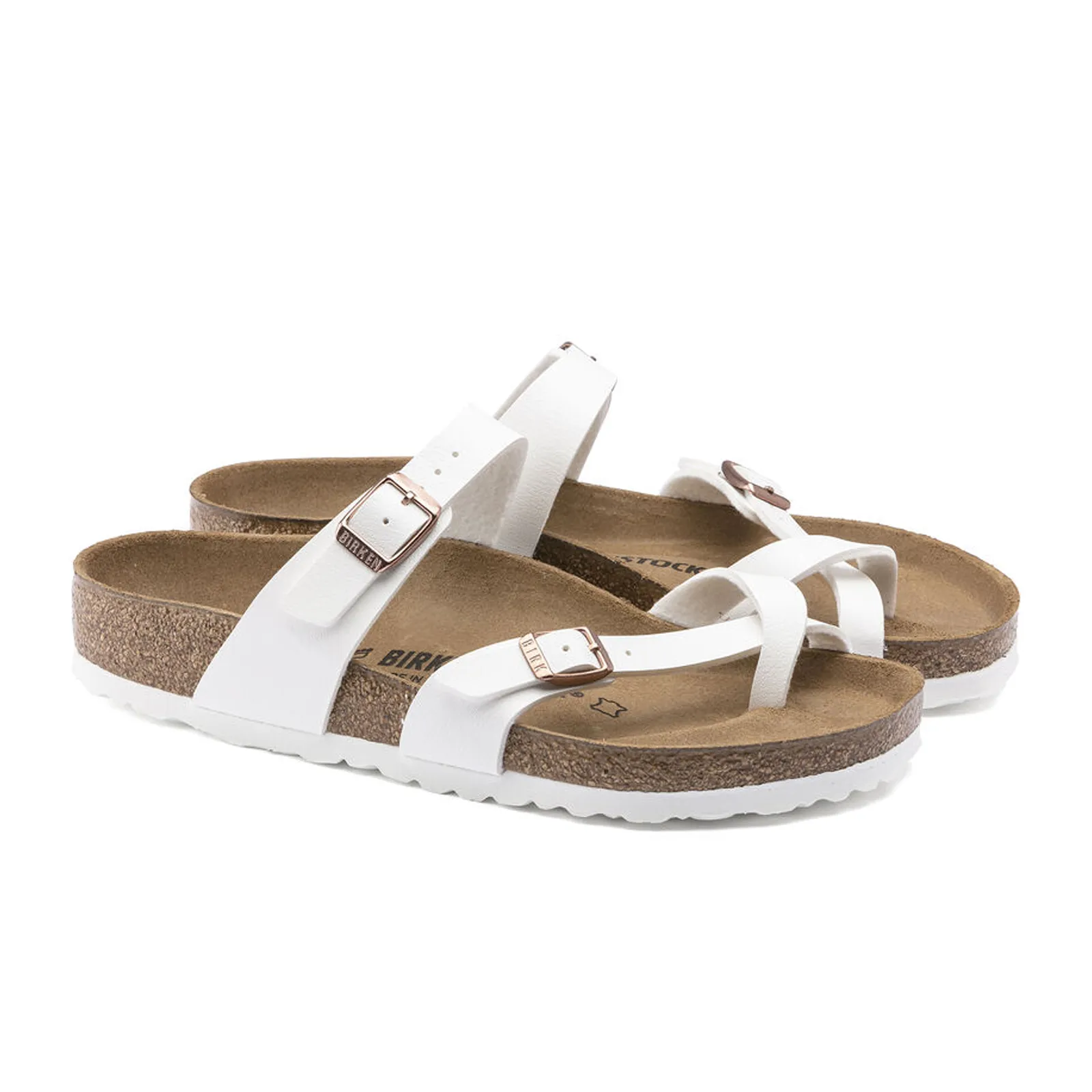 Birkenstock Mayari Sandal (Women) - White Birko-Flor