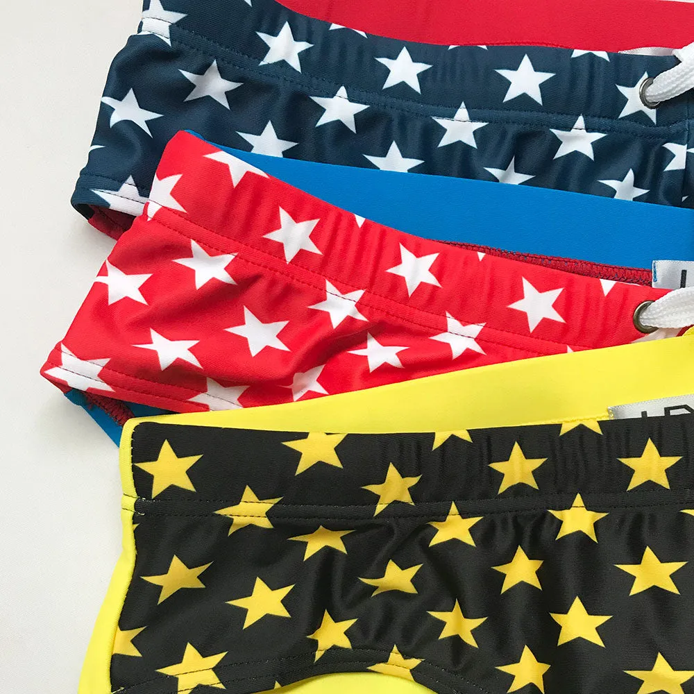 Briefs Star Low-Waist Sexy Man'E Swimwear