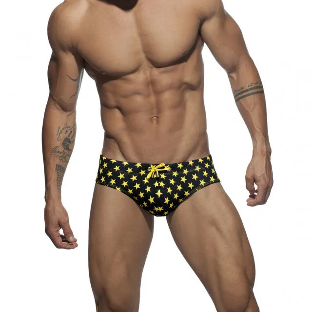 Briefs Star Low-Waist Sexy Man'E Swimwear