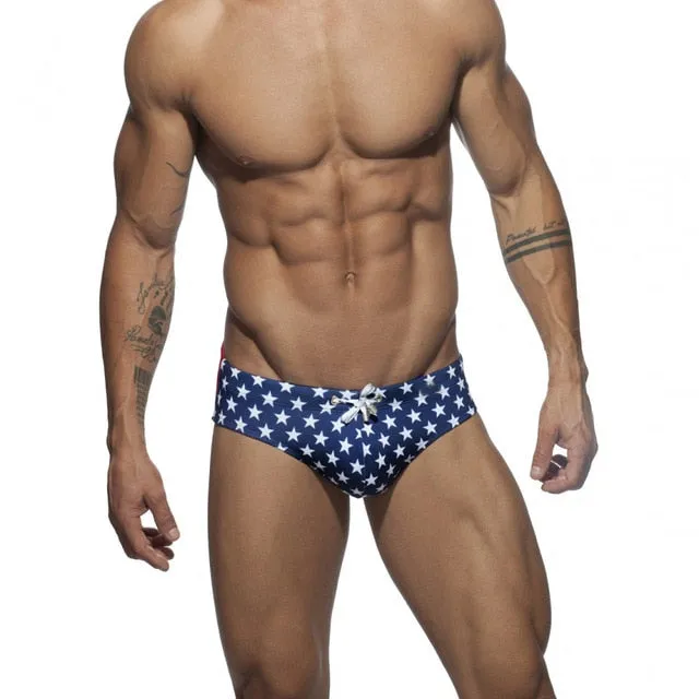 Briefs Star Low-Waist Sexy Man'E Swimwear