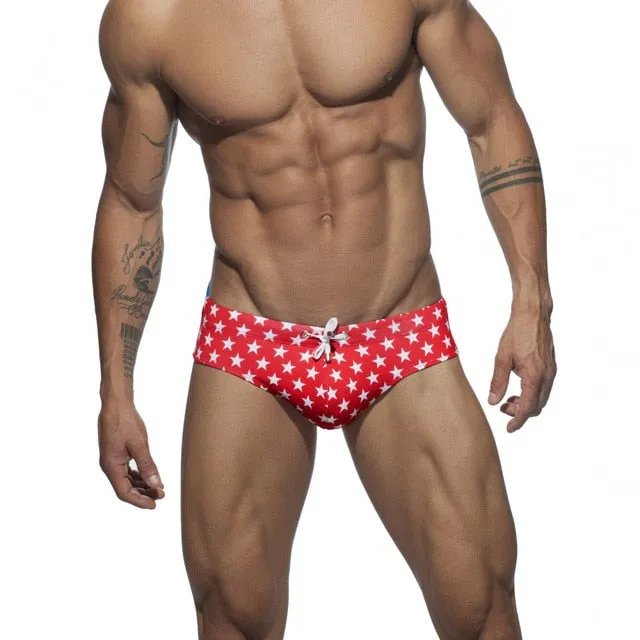 Briefs Star Low-Waist Sexy Man'E Swimwear