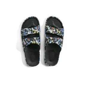 Freedom Moses Sandals Mercury Black