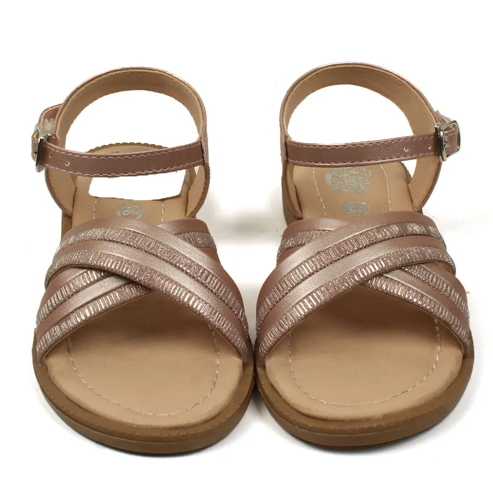 Girls Sandal 909-27-Peach