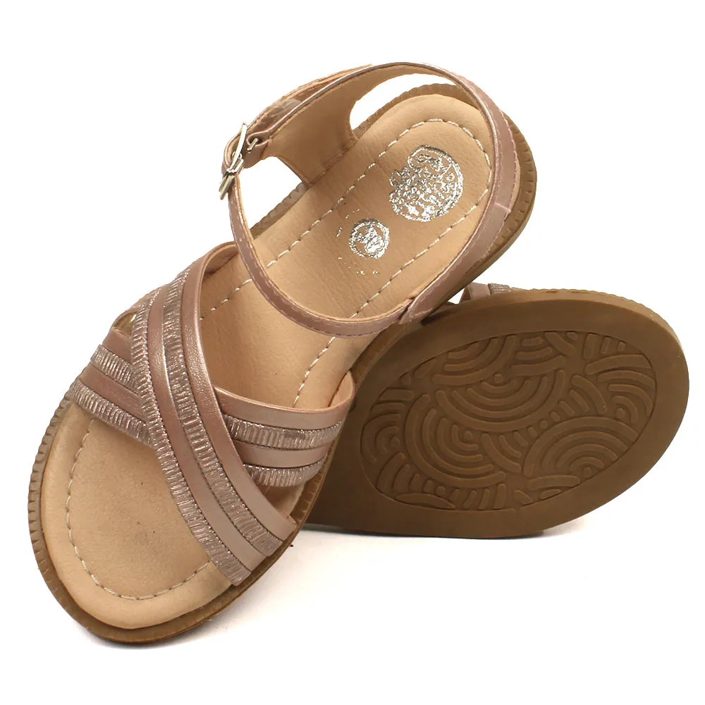 Girls Sandal 909-27-Peach