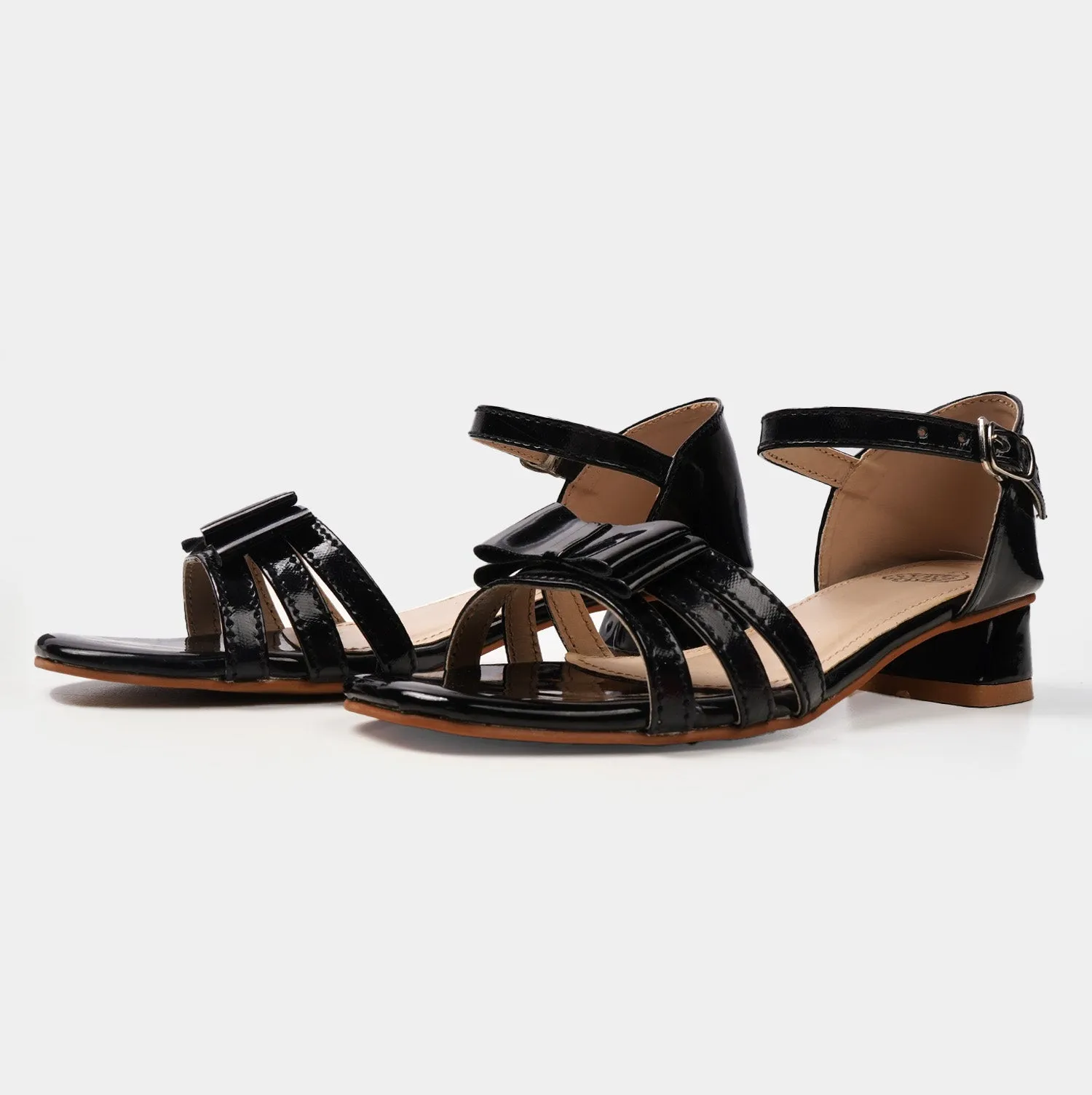 Girls Sandal Heels SD-13 - BLACK