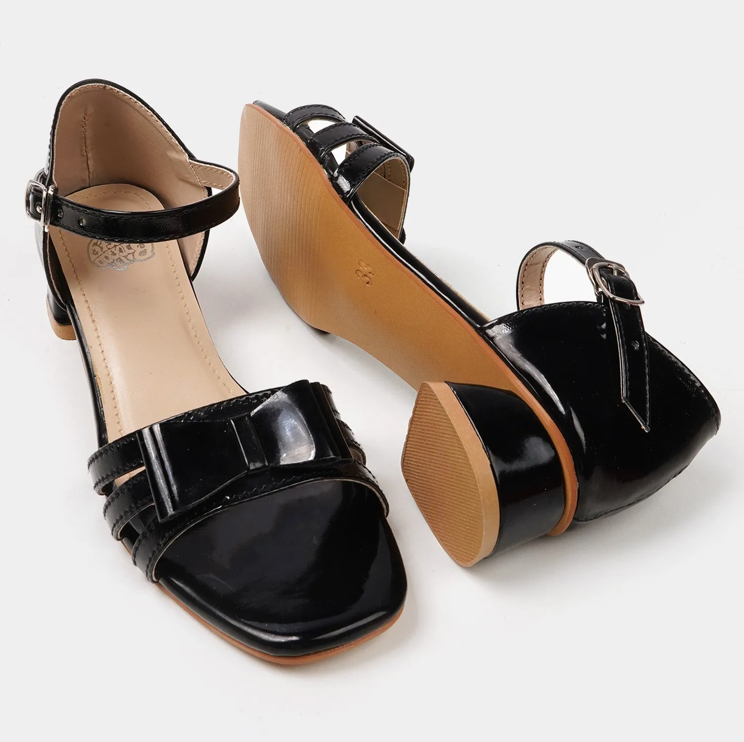 Girls Sandal Heels SD-13 - BLACK