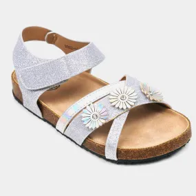 Girls Sandals 2022-103 - Silver