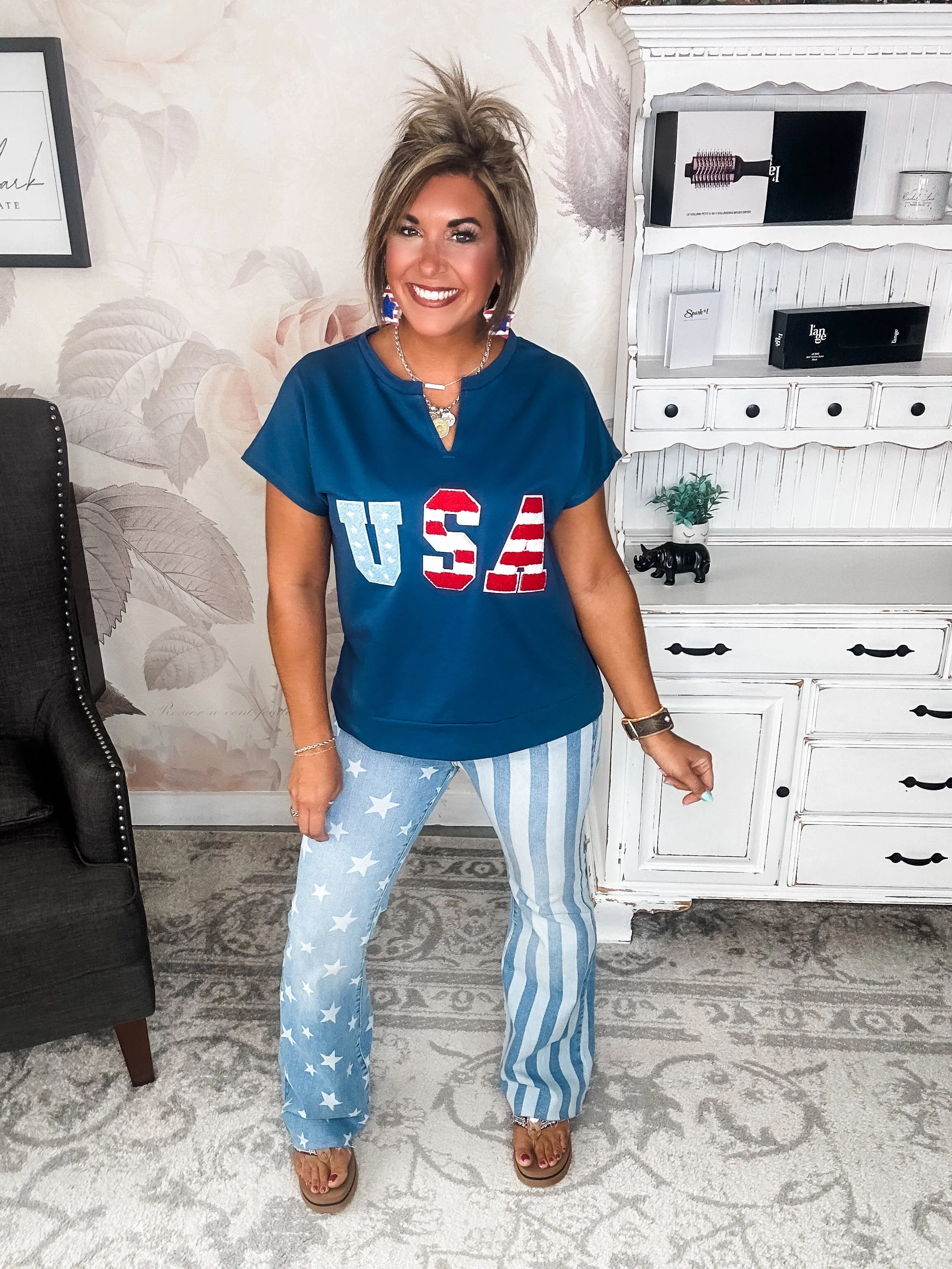 Give Me Liberty Boxy Tee