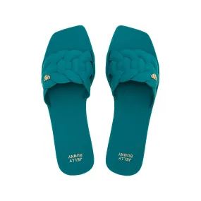 Harrison Slide Sandals Green