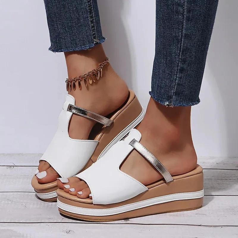 Ivyshape | Casual Wedge Sandals