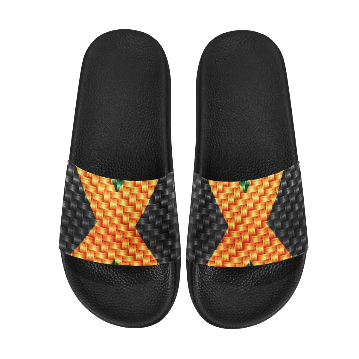 JAMAICA FLAG Women's Slide Sandals