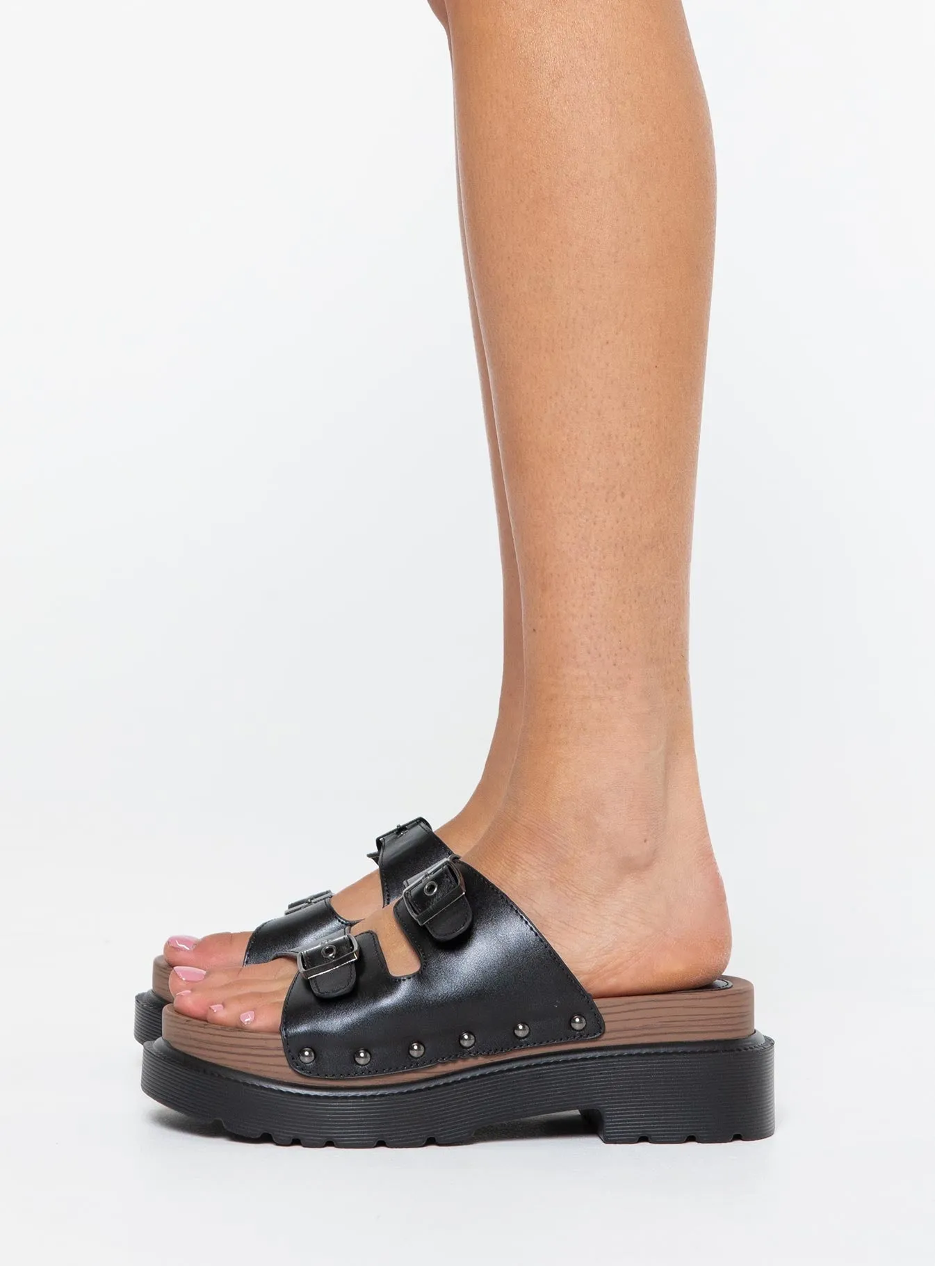 Joskaa Slow Motion Sandals Black