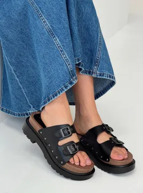 Joskaa Slow Motion Sandals Black
