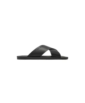 KARL LAGERFELD KASTOR III KROSS STRAP SANDALS