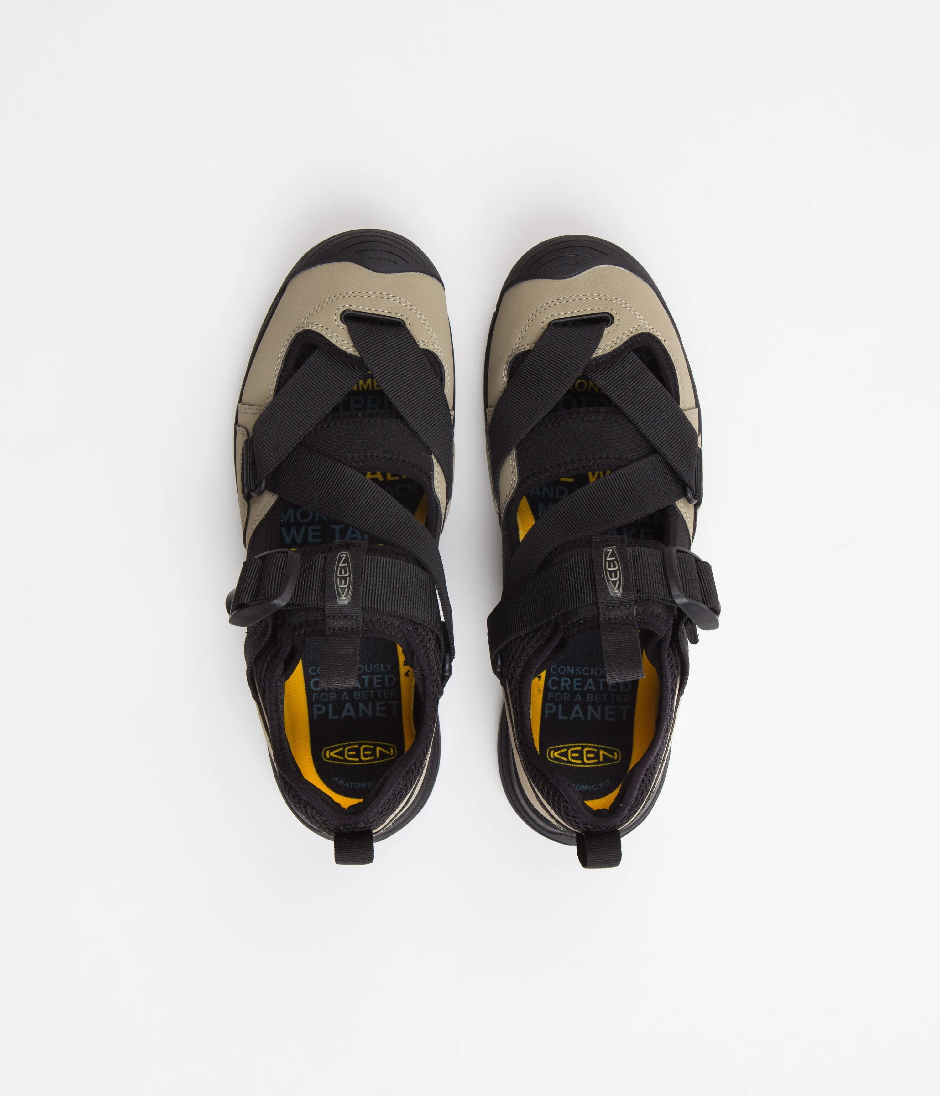 Keen Zerraport Trail Sandals - Timberwolf / Black