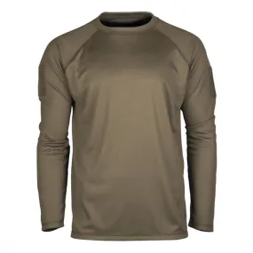 Mil-Tec Tactical Quick Dry Langarmshirt Oliv