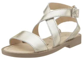 Old Soles Girl's Gold Khaleesi Leather Sandals