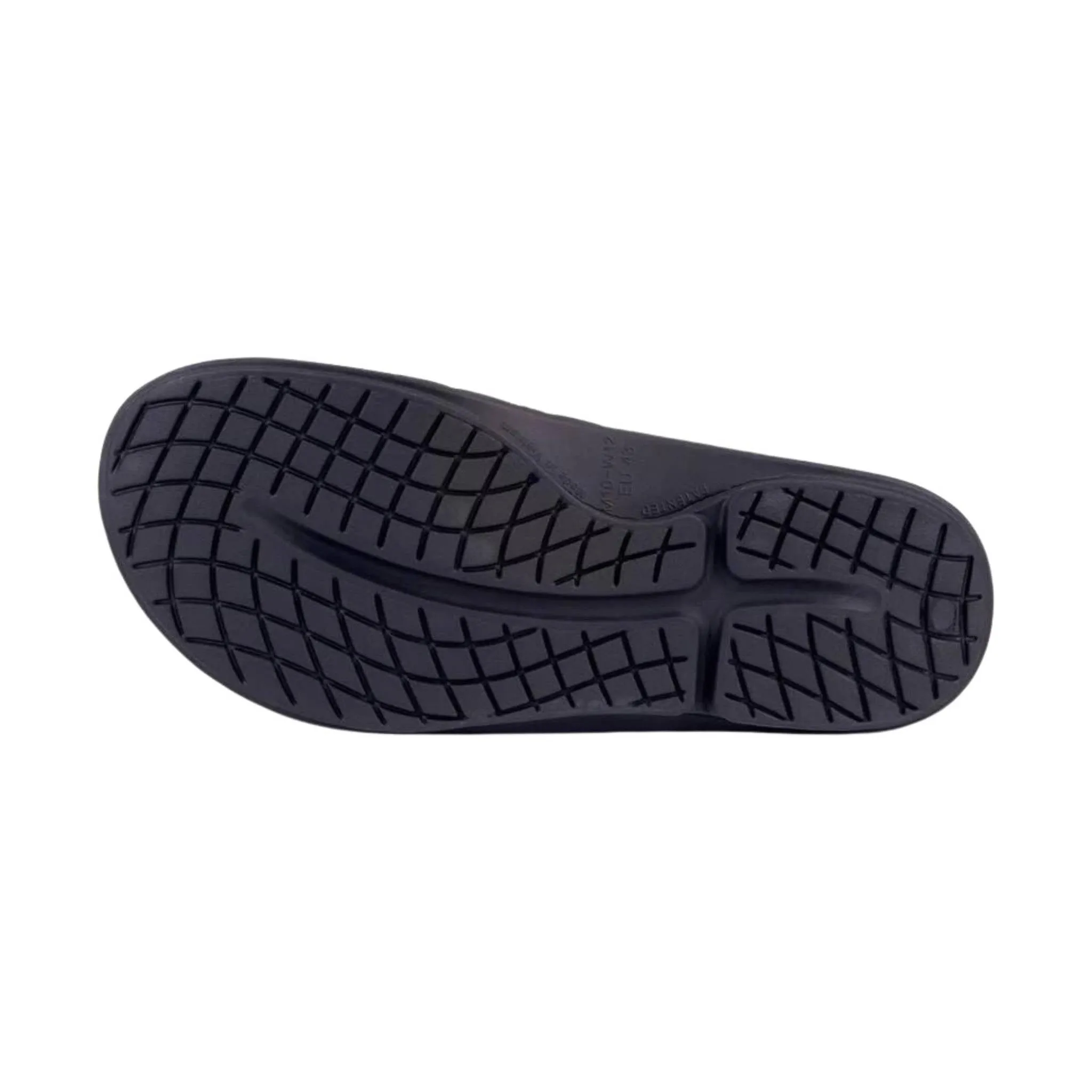 OOfos OOahh Sport Flex Slide - Matte Black