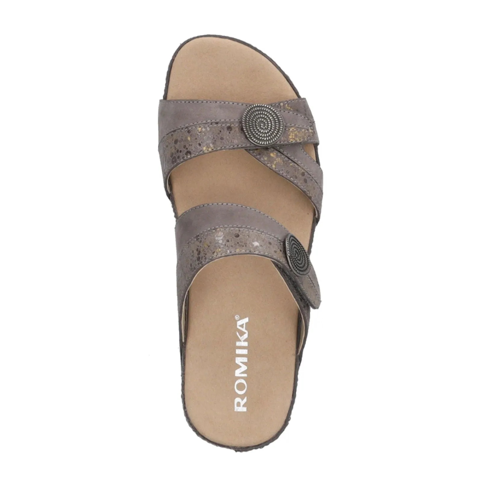 Romika Fidschi 22 Slide Sandal (Women) - Taupe Multi