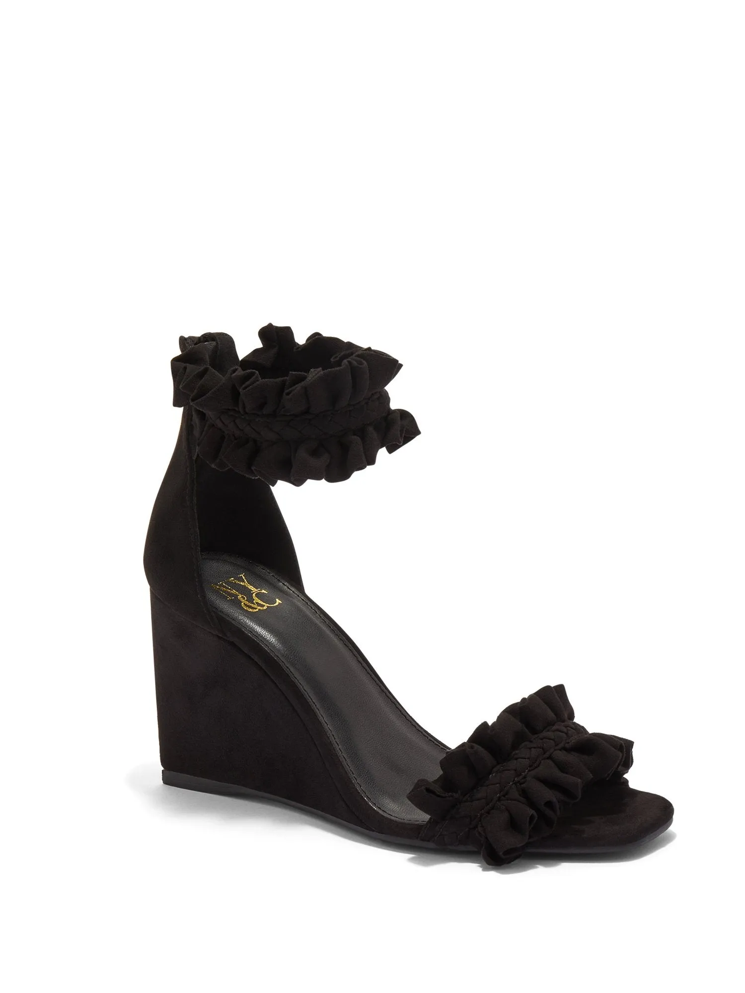Ruffle Wedge