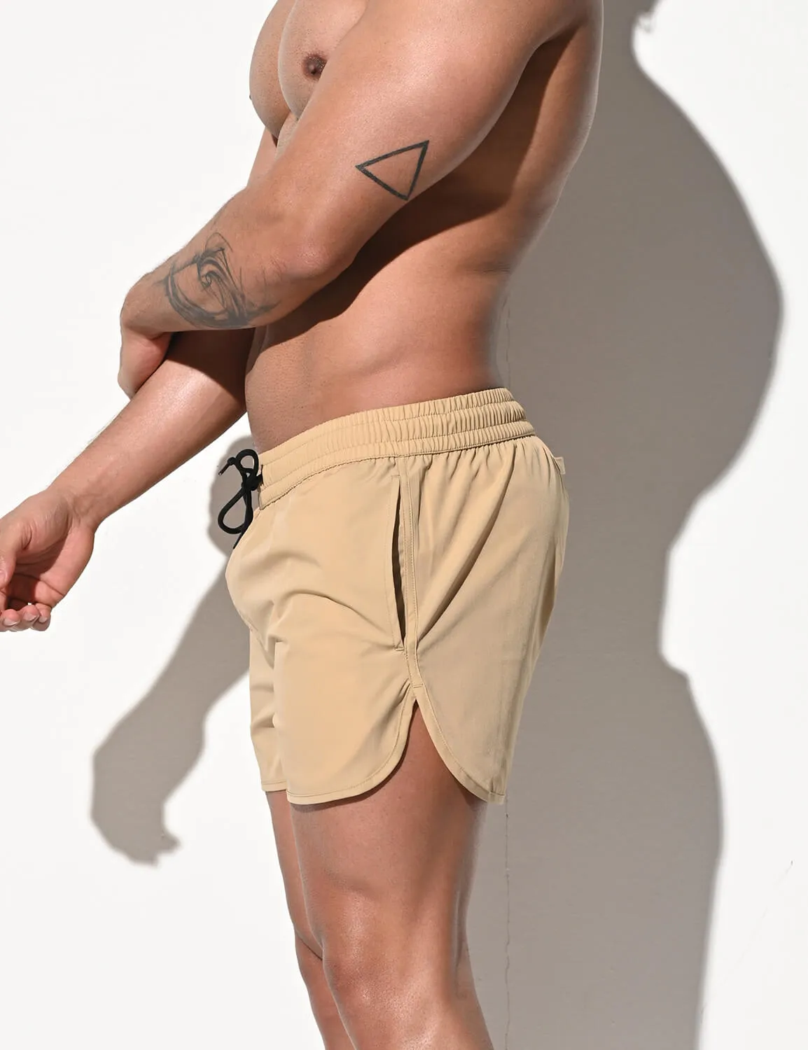 Slits Sport Swim Shorts B2233