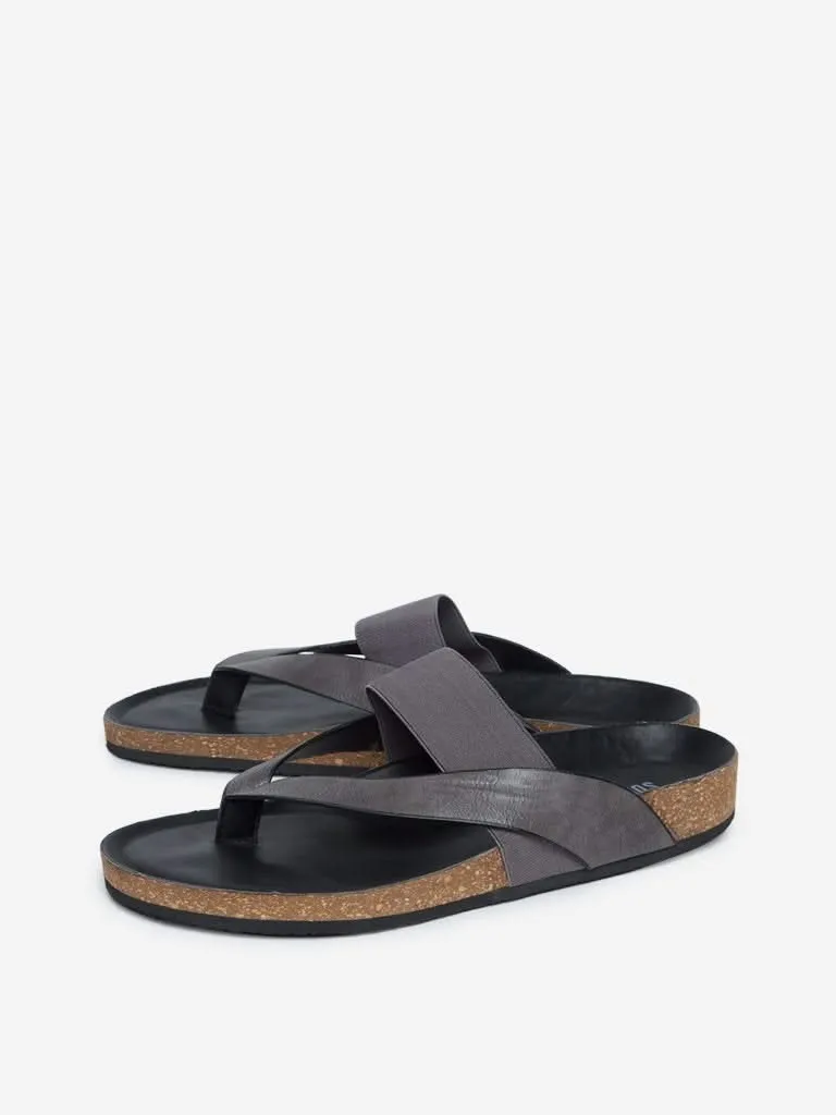SOLEPLAY Grey Multiple Strap Sandals