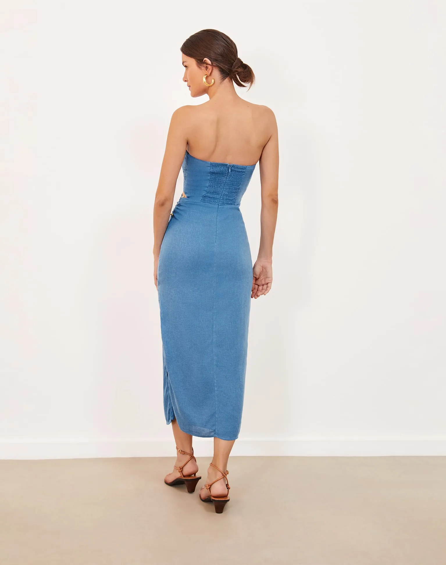 Sonny Detail Midi Dress - Cave