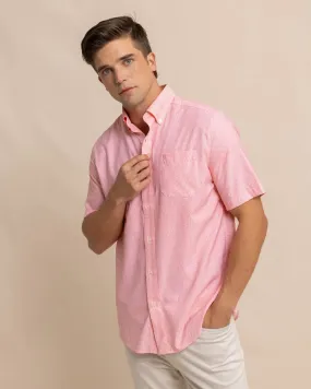 Southern Tide Men's Brrr Intercoastal What the Shell SS Sportshirt / Conch Shell
