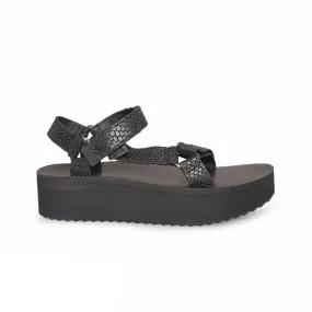 Teva Flatform Universal Everglade Black Sandals