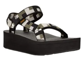 Teva: Flatform Universal Retro Shapes in Black