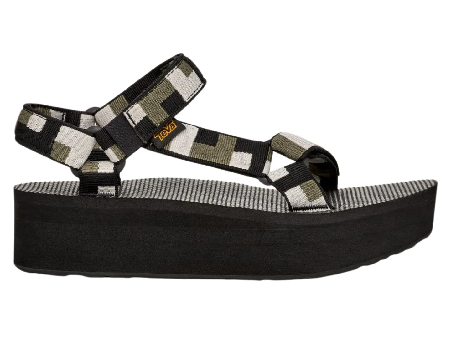 Teva: Flatform Universal Retro Shapes in Black