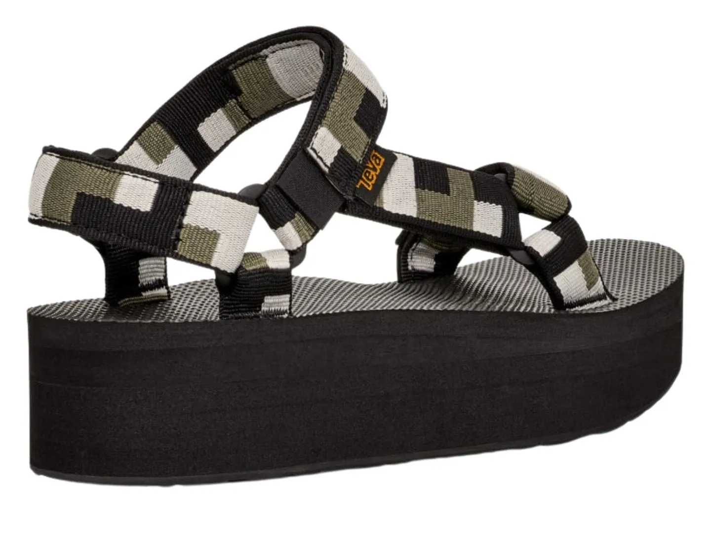 Teva: Flatform Universal Retro Shapes in Black