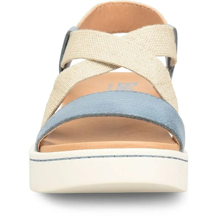 Women's Born Kasady Sandal Color: Blue Azzuro