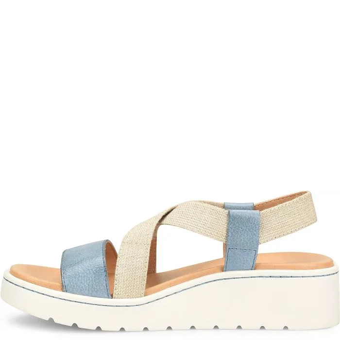 Women's Born Kasady Sandal Color: Blue Azzuro