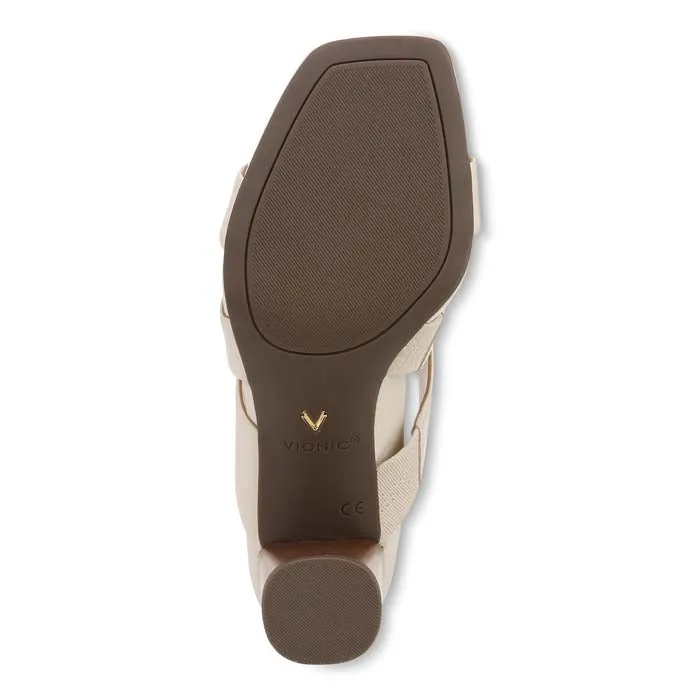 Womens Vionic Merlot in Cream
