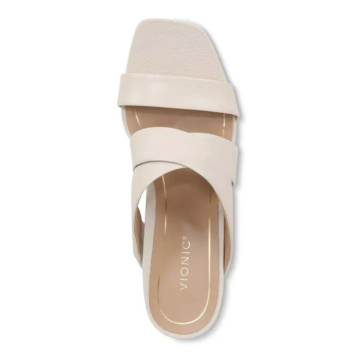 Womens Vionic Merlot in Cream